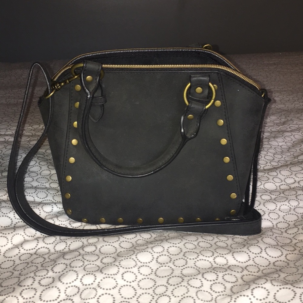 Dark grey purse